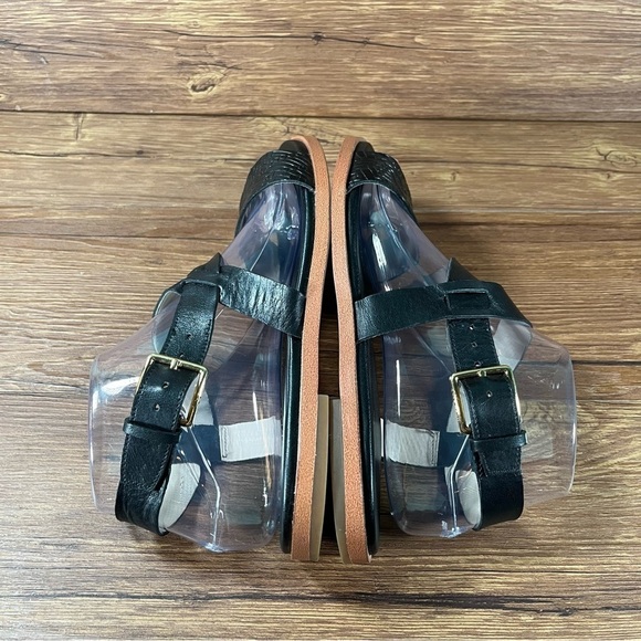 Cole Haan Findra Black Leather Strappy Sandals Women’s Size 7 Shoes - Picture 2 of 11
